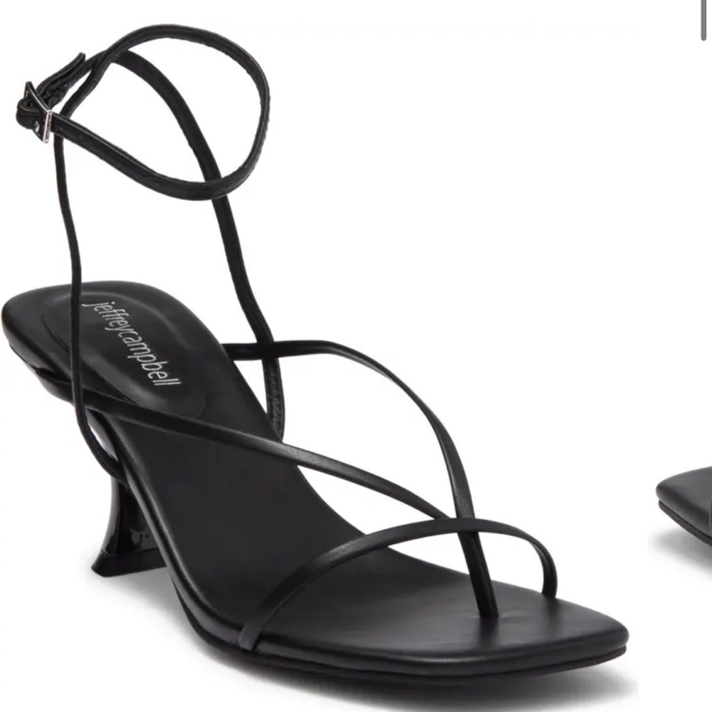 Jeffrey Campbell Leeda Ankle Strap sandal (BRAND NEW, NEVER WORN!!)